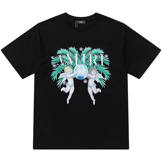 AMIRI Logo-Print Cotton T-Shirts