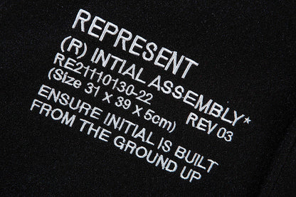 REPRESENT INITIAL VARSITY JACKET