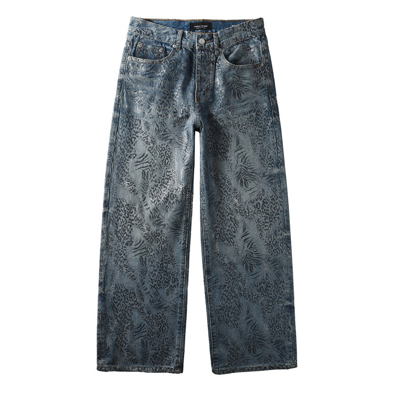 Purple Brand Crystal Diamond Jeans #100