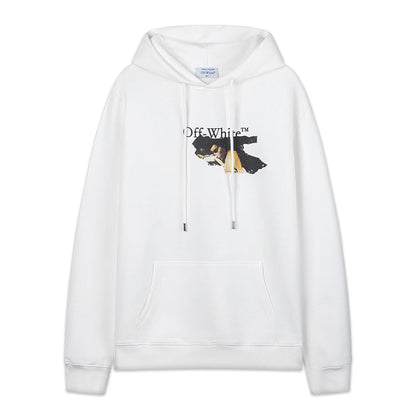 Off-White Graphic-Print  Hoodies